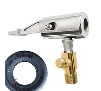 Adattatore Per Valvola Pneumatici Per Auto - Testa Di Collegamento Rapido, Strumento In Resistente, Ugello Di Gonfiaggio Del Compressore D'aria A Tenuta Stagna | Fissaggio Efficiente Per Il Pom