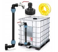 ADATTATORE PER VALVOLA RUBINETTO A COLLO DI CIGNO MAUSER, FILETTATURA IBC S60 x
