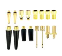 Adattatore per valvola Schrader Presta per bicicletta Kit in ottone premium