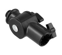 Adattatore per vassoio proiettore per supporto rotante a 360° con vite da 5/8" e adattatore da 3/8", compatibile con supporti di diametro 15 mm, nero