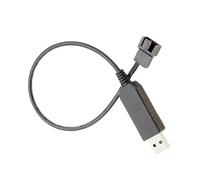 Adattatore per ventola PC, convertitore PWM USB a 3 pin/4 pin, regolatore di velocità del per PC, computer, dispositivi elettronici, di raffreddamento e manutenzione auto