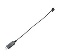 Adattatore per ventola USB, convertitore PWM USB a 3 pin/4 pin, adattatore per ventola per PC, desktop, dispositivi elettronici, di raffreddamento e manutenzione auto