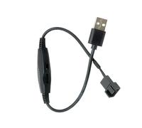 Adattatore per ventola USB, convertitore PWM USB a 3 pin/4 pin, cavo splitter PWM, per PC, desktop, dispositivi elettronici, di raffreddamento, manutenzione auto