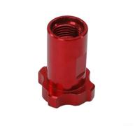 Adattatore per vernice spray, connettore filettato in alluminio M 16 1.5P, doppia filettatura interna esterna, connettore per vernice per lavori di verniciatura auto (denti interni)
