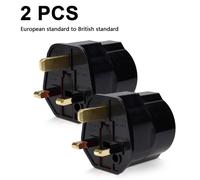 Adattatore per viaggi sicuri e comodi dalla Svizzera alla Germania, compatto con messa a terra, converte le spine, ricarica i dispositivi se