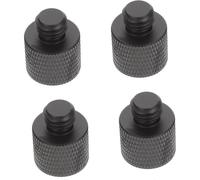 Adattatore per vite filettata da 3/8 a 1/4 di facile installazione, convertitore per vite in lega di alluminio per accessori per fotocamere