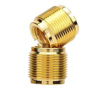 Adattatore per vite per microfono, 2x adattatore per vite con filettatura maschio da 5/8 pollici a 3/8 pollici femmina, per accessori per clip del supporto del microfono