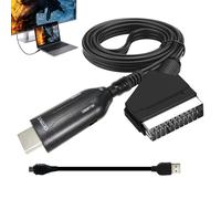 Adattatore Peritel HDM1 Cavo Peritel Hdmi per TV Convertitore SCART a HDM1 con