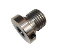 Adattatore personalizzabile per mandrino per tornio per legno per progetti di tornitura del legno con opzioni di dimensioni di filettatura da 18 mm e 25 mm (da 25 mm a 18 mm)