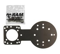 ADATTATORE PIANO RAM-338U PER SUPPORTARE SU UN UNICA SOLUZIONE RADIO, GPS, VHS