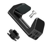 Adattatore piastra a sgancio rapido in alluminio leggero morsetto per montaggio Powerbank Meccanismo a molla Versatilità Uso antiscivolo Pad morsetto in alluminio