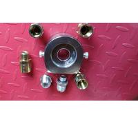 adattatore piastra filtro olio sandwich plate per Impreza wrx, Lancer . Civic