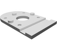 Adattatore Piastra Fresatrice per Guida Kreg Accu Cut Compatibile Bosch Colt