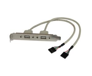 Adattatore Piastra USB A Femmina A 2 Porte StarTech.com
