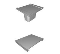 Adattatore Piede Monitor per Supporto Laptop Satechi Organizer Scrivania 3D
