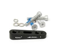 Adattatore Pinza Freno A Disco Flat Mount 160mm Posteriore Per Shimano VXM NERO