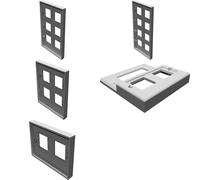 Adattatore Placca per Philips Hue Dimmer Switch Decora Parete Stampato 3D