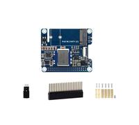 Adattatore POE M.2 HAT+ con Funzione PoE per Raspberry Pi 5, Supporta il Protocollo NVMe per Unità A Stato M.2, Lettura Ad Alta Velocità