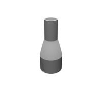 Adattatore Polvere per Sega Dewalt DWS779 a ShopVac 5hp Aspirapolvere
