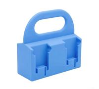 Adattatore porta batteria per batterie da 18 V compresi i modelli per 48111862 48111880 che fornisce un'organizzazione efficiente e una gestione sicura della batteria per officine (blu)