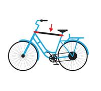 Whispbar Y8002531 Adattatore Tubetop per Bici Donna