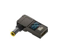 Adattatore portatile ad alte prestazioni USB C a corrente diretta PD100W per elementi camper monitoraggio della tensione in tempo reale del computer portatile