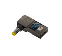 Adattatore portatile ad alte prestazioni USB C a corrente diretta PD100W per elementi camper monitoraggio della tensione in tempo reale del computer portatile
