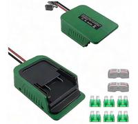 Adattatore Power Wheels per batteria Hitachi 18V 36V compatibile con utensili Metabo HPT 18V
