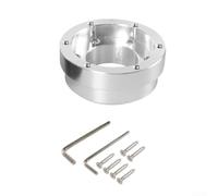 Adattatore Precisione CNC per Logitech G29 G920 70mm Adattatore(Silver) | Alluminio , montaggio per preciso 70mm, compatibile G29 G920, include viti e utensili, migliora risposta sterzo