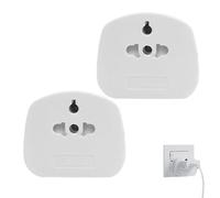 Adattatore Presa | 2 Pezzi Presa A Parete - Convertitore Internazionale Standard Britannico con Fusibile 13A per Computer Portatile e Telefoni Cellulari Viaggio