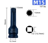Adattatore presa efficiente per progetti per FAI da te M5M19 1/2 unità 12 pun