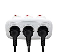 Adattatore Presa Europea | Spine Da Muro Per Prese Elettriche - Convertitore Presa Prolungatore Con 3 Porte E Caricatore Per Turismo Internazionale Vacanza Affari Casa Cucina Soggiorno