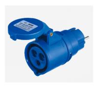 Adattatore Presa Industriale Schuko 16A 220-250V 2P+T Elettrico