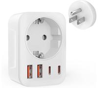 Adattatore Presa USA, Presa Americana Adattatore Italiano, Adattatore Universale