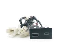 Adattatore Presa USB Presa USB Per Console Compatibile Con Per Golf 5 6 Auto Per Presa Di Ricarica 12V 24V Adattatore Alimentazione Doppia Presa Ricarica QC3.0 Tipo C PD