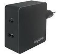 Adattatore presa USBC, USB LogiLink 1x USBC, USBA, 65W, nero