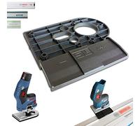 Adattatore professionale per binario di guida per Bosch GKF 12V-8 per Makita/Bosch/Festool