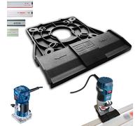 Adattatore professionale per binario di guida per Bosch GKF 500/550 per Makita/Bosch/Festool/Mafell fresatrice fresa a bordo per bordi
