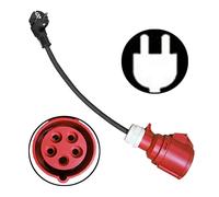 Adattatore professionale per cavo di accoppiamento Schuko Plug to Cee 16A 5