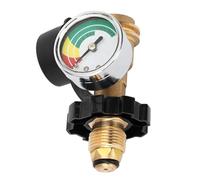 Adattatore professionale per cilindri a gas per rilevazione di perdite per adattatore di trasmissione del gas, regolatore in ottone ad alte prestazioni, collegamento serbatoio ad alta compatibilità