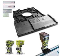 Adattatore professionale per guida Ryobi R18TR / RTR18 / AEG BOF 18BL2 Ridgid 18 Volt-Octane™ per Makita/Bosch/Festool/Mafell