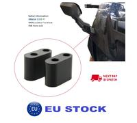 Adattatore prolunga alza specchietto montaggio nero YAMAHA FJR 1300 FJR1300 A...