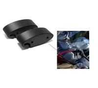Adattatore prolunga alza specchietto nero monta Honda CBR 1100XX CBR 1100 NUOVO
