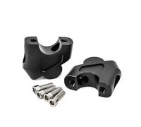 Adattatore Prolunga Manubrio Riser Manubrio Drag Motocicletta Per CB500X CB 500 X CB500F CB400X CB400F 2021 Riser manubrio(Nero)
