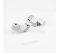 Adattatore Prolunga Manubrio Riser Moto Per D&UCATI Per Desert X Per DesertX 2022 2023 2024-(Silver)