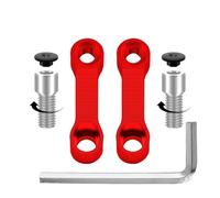 Adattatore Prolunga Per Specchietti Retrovisori Per Moto M10 Adattatori Estensione Per Specchietti Staffa Base Per Viti Accessori Per Moto Riser Mount Extender(Red)