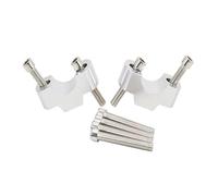 Adattatore Prolunga Rialzo Manubrio Per Moto Per S1000XR S 1000 XR 2020 2021 Riser manubrio(ARGENTO)