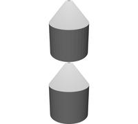 Adattatore Provetta Centrifuga per Eppendorf LoBind 2mL Conica 50mL Amicon Pro