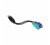 Adattatore PS/2 con USB NANOCABLE 10.03.0101 Nero 0,15 m