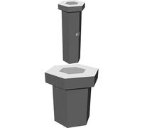 Adattatore Punte Esagonale 6.35mm 1/4 Pollice a 4mm per Bosch Ixo Hybro Hive